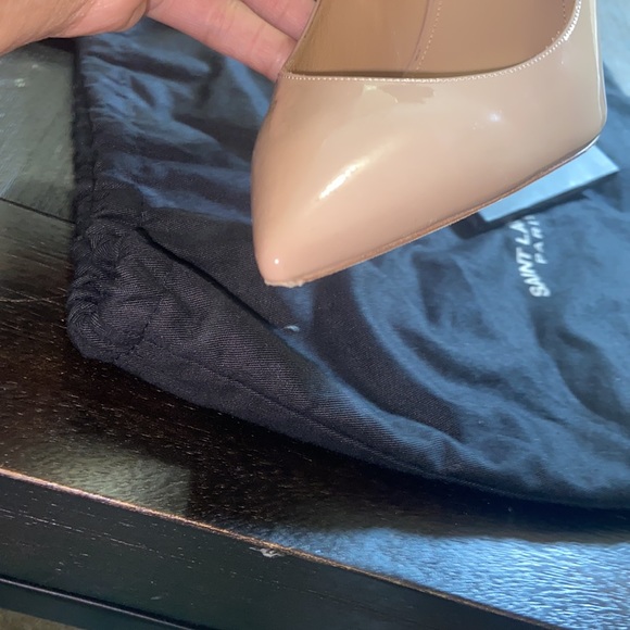 Saint Laurent ANJA PUMPS IN PATENT LEATHER size 41 w/ Box - Picture 3 of 10